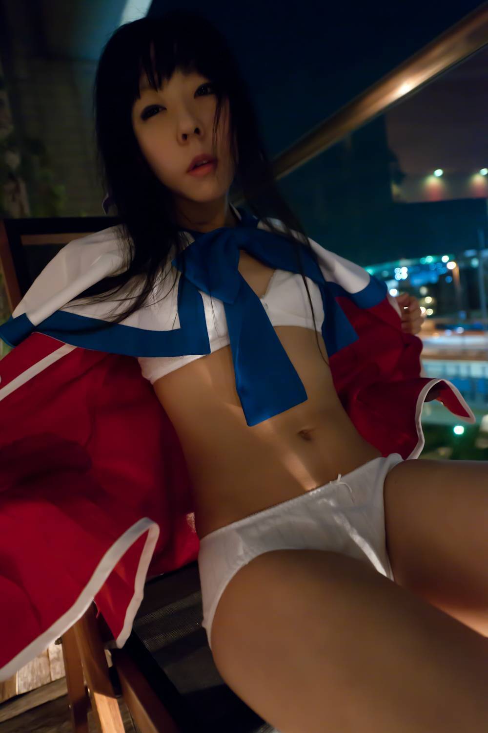 [Cosplay] 2013.07.18 Kanon - Naked around the streets